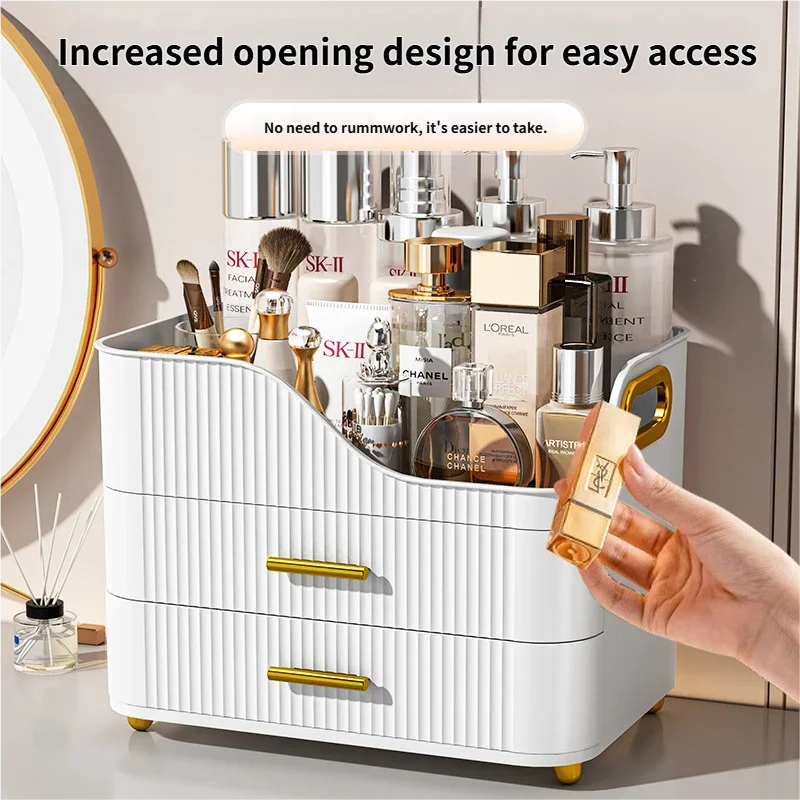 Luxury Skincare Makeup - Luksusowy, pojemny organizer na kosmetyki z