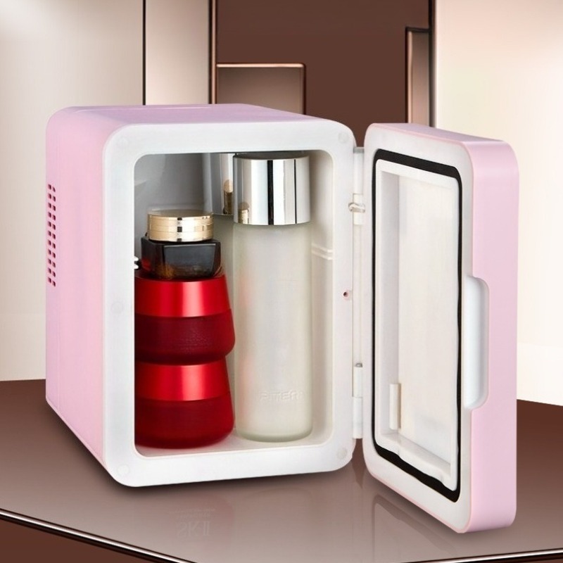 Luxury Skincare Makeup - Przenośna Mini Lodówka Kosmetyczna Luksusowe Lodówki