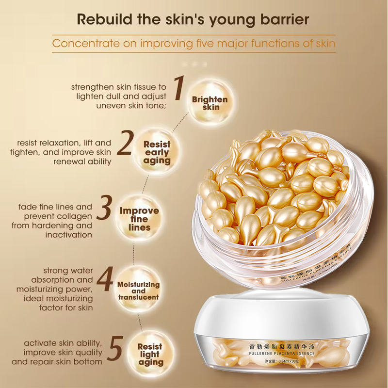 Fullerene Placenta Capsule Ess – Placenta Extract Serum recenzja i cena