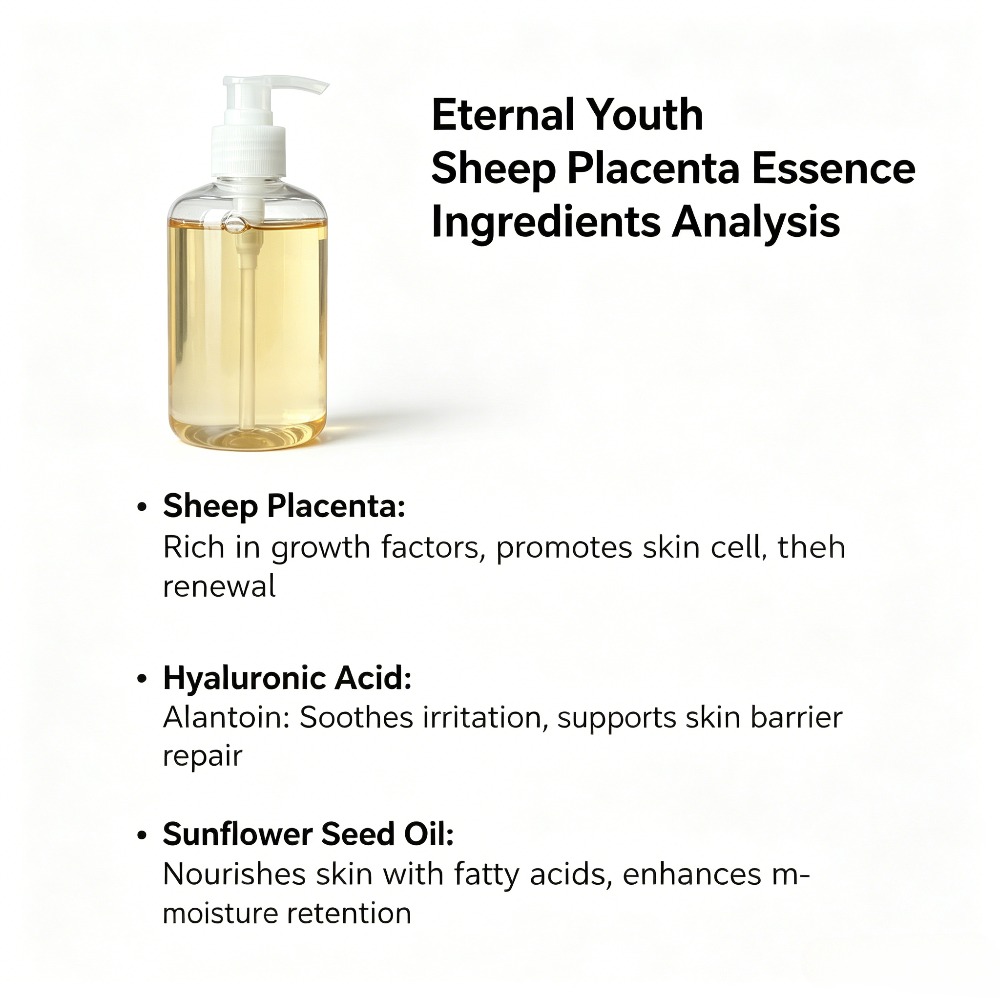 Płynne serum z esencją placent – Placenta Extract Serum recenzja i cena