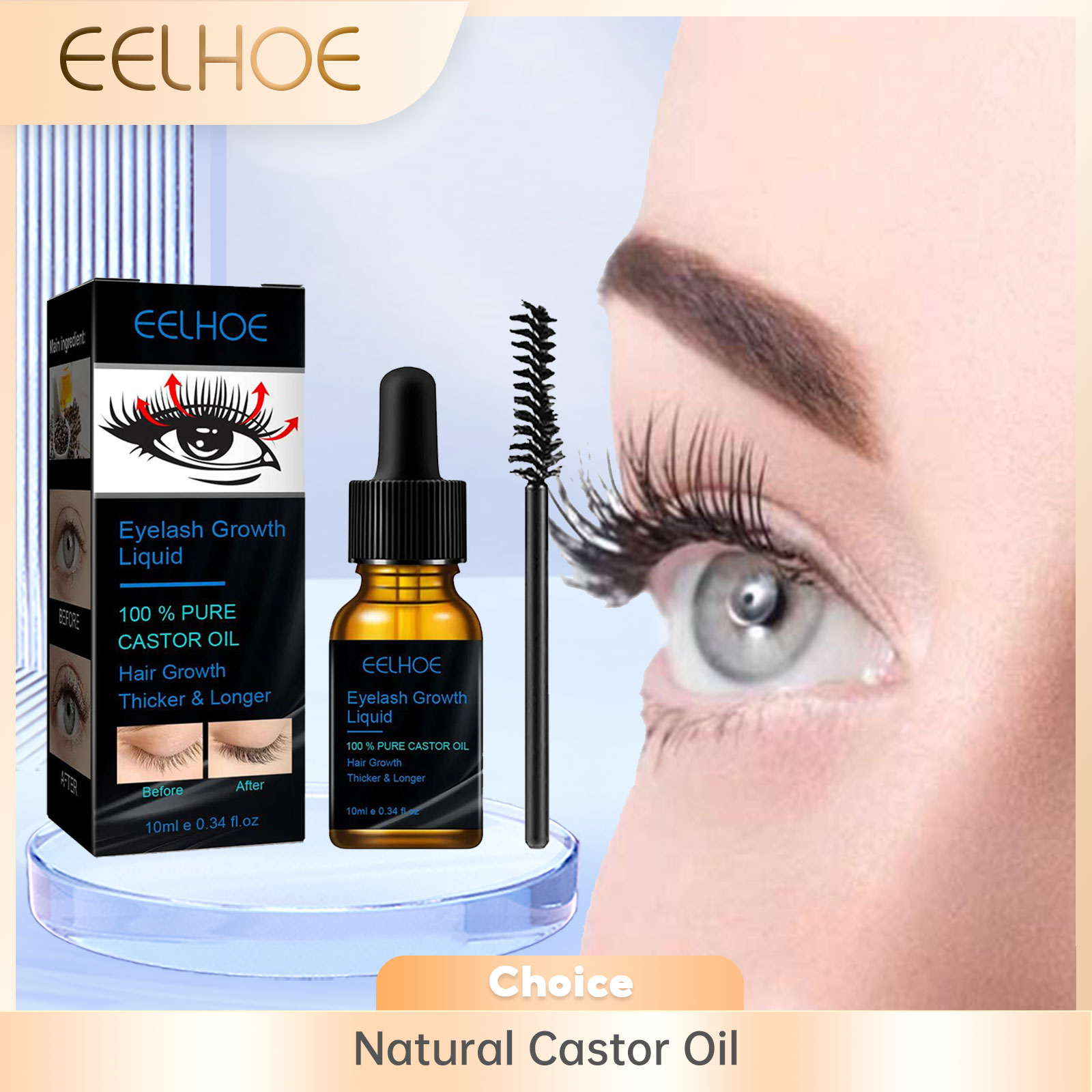 Serum do wzrostu rzęs z olejem – Epidermal Growth Factor recenzja i cena